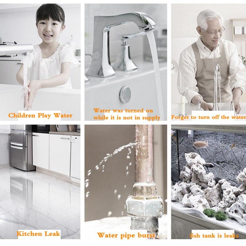 Tuya Smart And Smart Life Wifi Flood Sensor Could Trigger Other Device Action Water Leak Detector Flood Alert Overflow Security