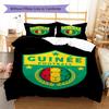 Guinea Bissau Pattern Bedding Set Quilt Cover Pillowcase Home Decor Gift (1 * duvet cover + 2 * pillowcase, without core)