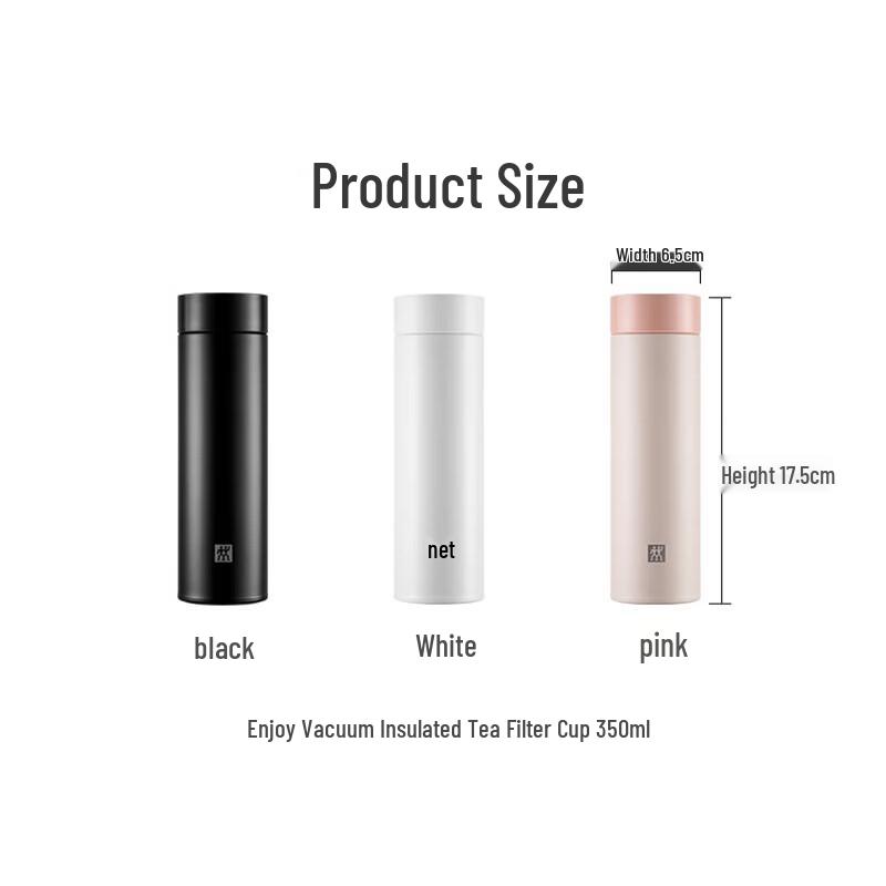 ZWILLING Enjoy Series Vacuum Insulated Tea Filter Mug
