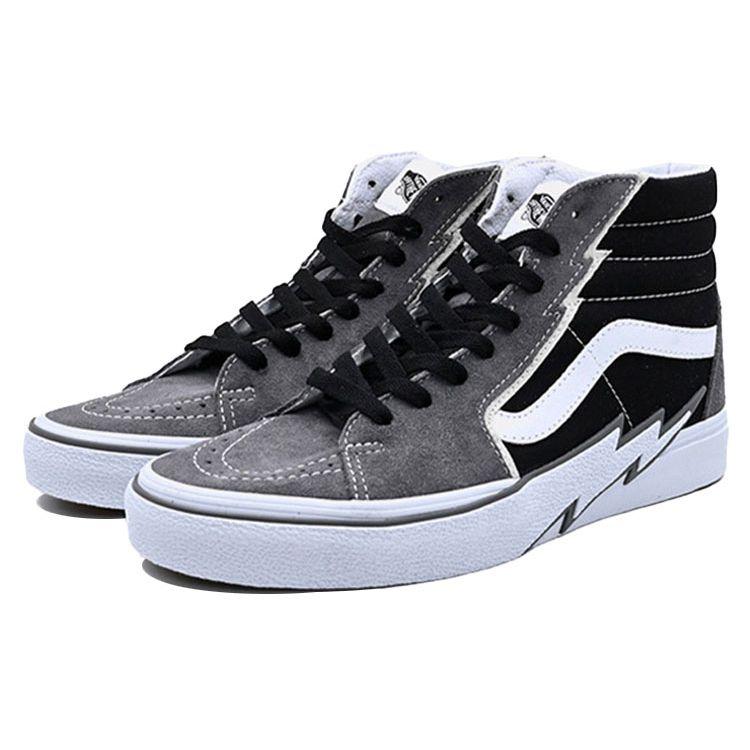 Vans Sk8-Hi Bolt - Pewter Unisex Tenisky Šedé Černé VN0A5JIVPBQ
