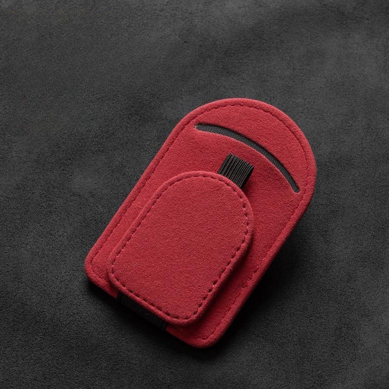 2025 Hot Car Glasses Clip Sun Visor Sunglasses Card Holder Accessory For Quattro Sline A3 A4 A6 A5 Q5 A1 Q7 Q3 Q2 Q8 A7 A8