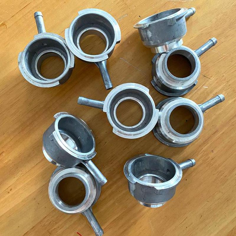 Car Water Tank Thickened Aluminum Water Nozzle Water Chamber Neck Nozzle Machining Argon Arc Welding Radiator Cover