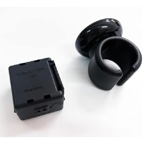Car Refit Steering Wheel Wireless Horn Button Quick Switch 12V Universal Black