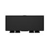 4 Gang ON OFF Rocker Switch Panel Controller Box w/ Voltmeter For Boat RV Truck