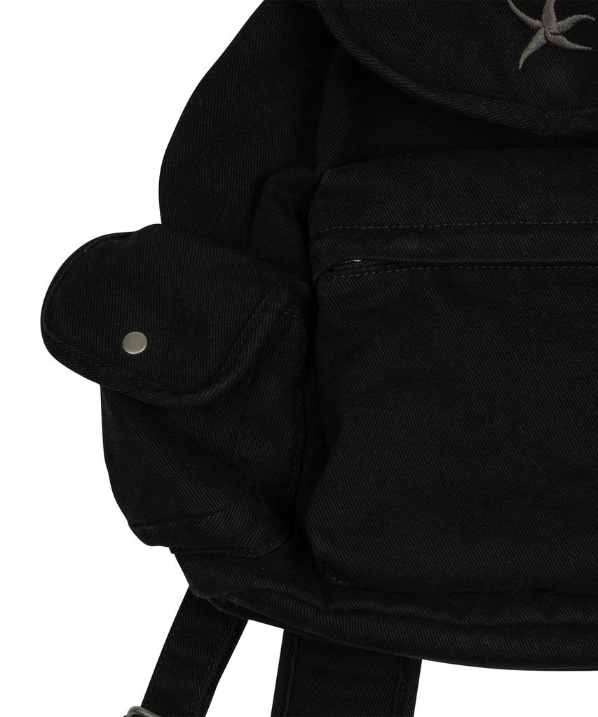 The Coldest Moment Tcm Starfish Denim Backpack (Black)