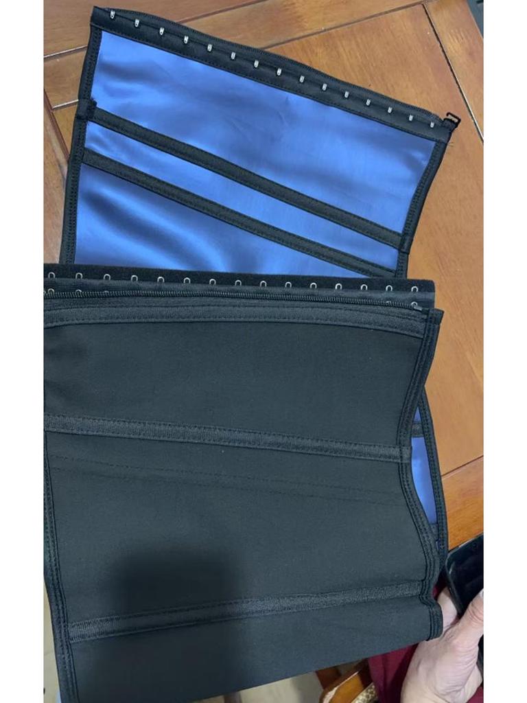 Κορσές Σύσφιξης Μέσης: Φερμουάρ, 9 Μπανέλες, Προπονητής Γυμναστικής Γιόγκα με Έλεγχο Κοιλιάς