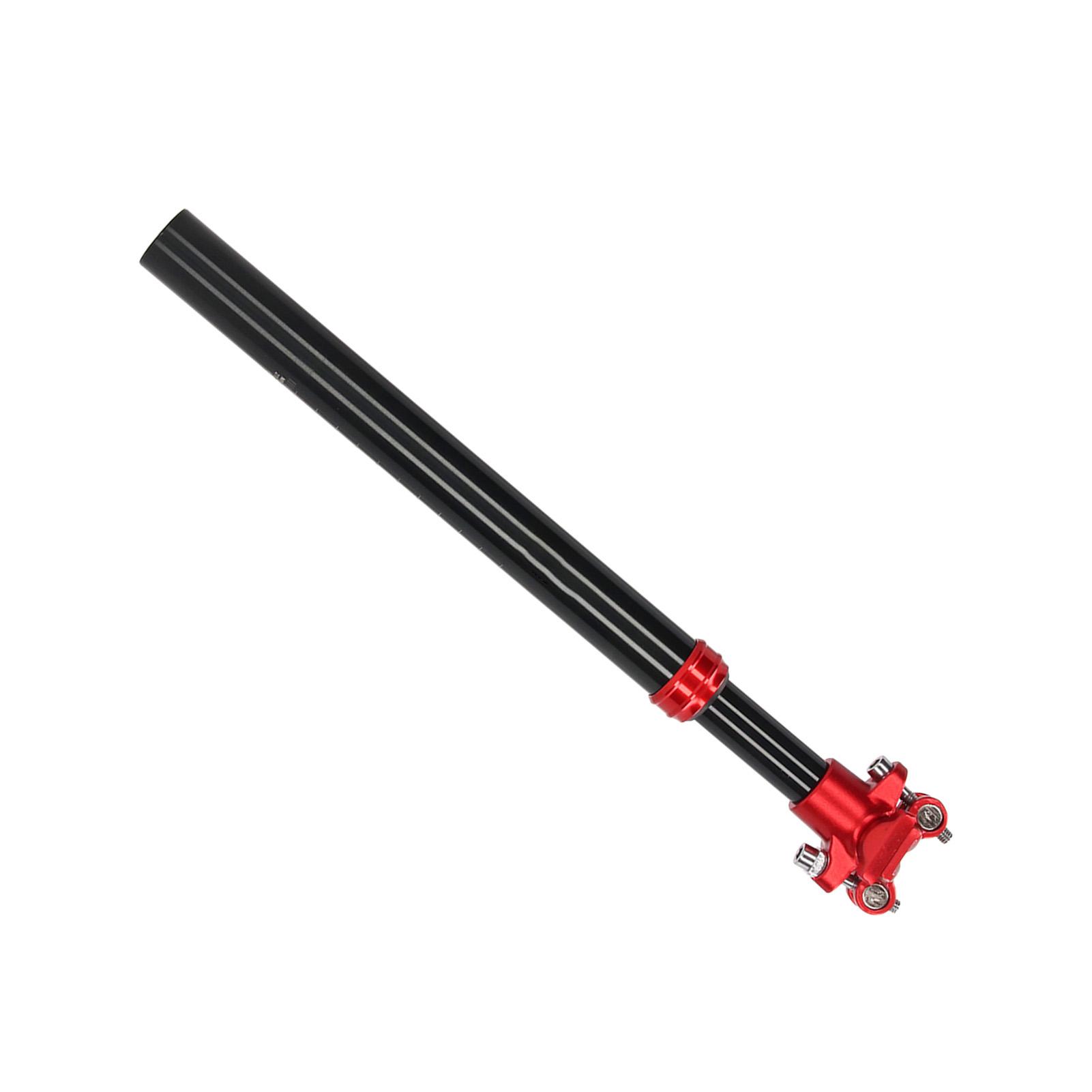 27.2x350мм Подседельный штырь с амортизатором для велосипеда с переходной трубкой Алюминиевый сплав Велосипедный амортизатор