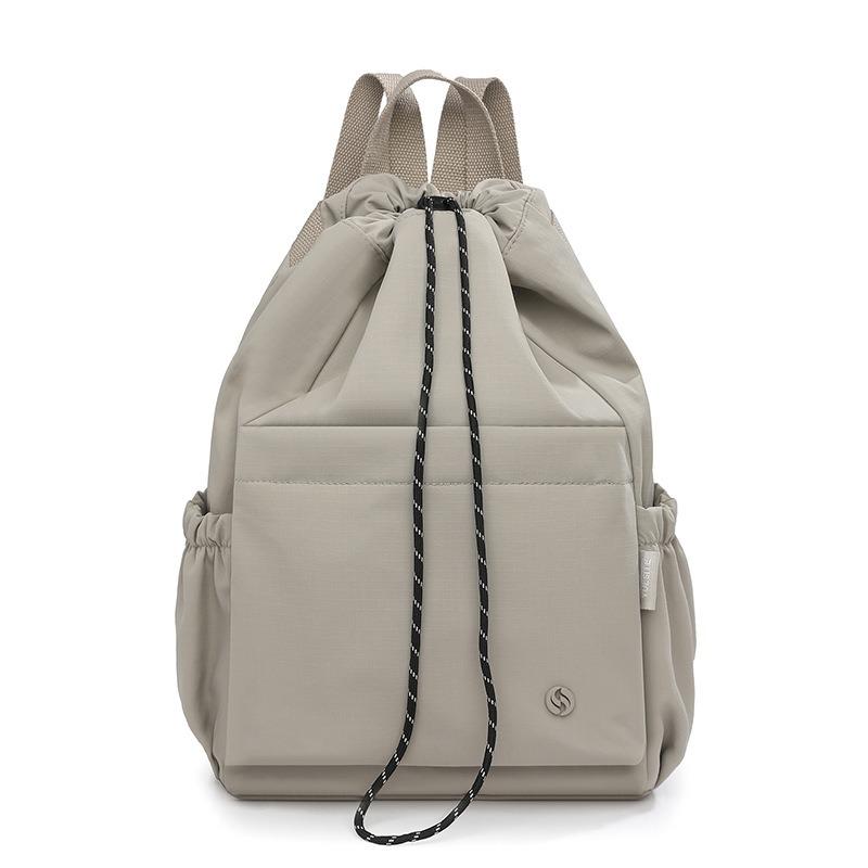 Men's and Women's New Double-shoulder Sports Nylon Bag, Underarm Single Shoulder Light Sports Commuter Rope Storage Bag