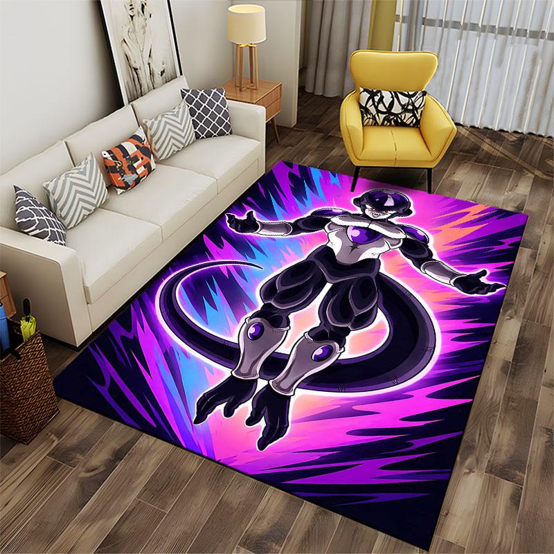 Alien Warrior Purple Design suitable as a non-slip mat for the living room or bedroom sofa