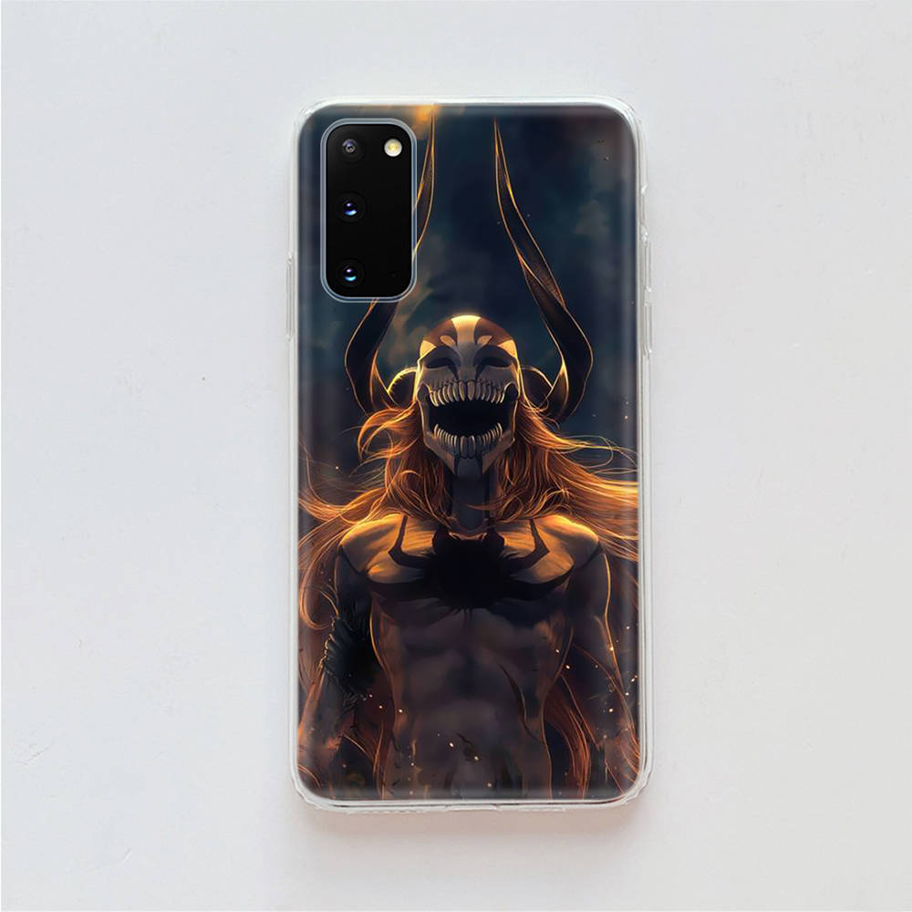 AD90 Anime Bleach Clear Case for Samsung A04 A14 A23 A34 A54 M23 M33 M52 M53 Realme 10 9 C30S C35 C55 VIVO Y02 Y21 Y33S Y51 X80 V25 Cover