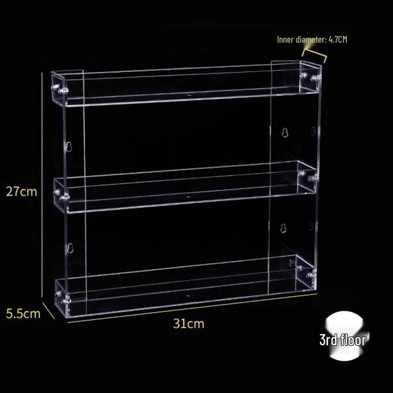Acrylic Step-Style Cigarette & Beverage Display Rack