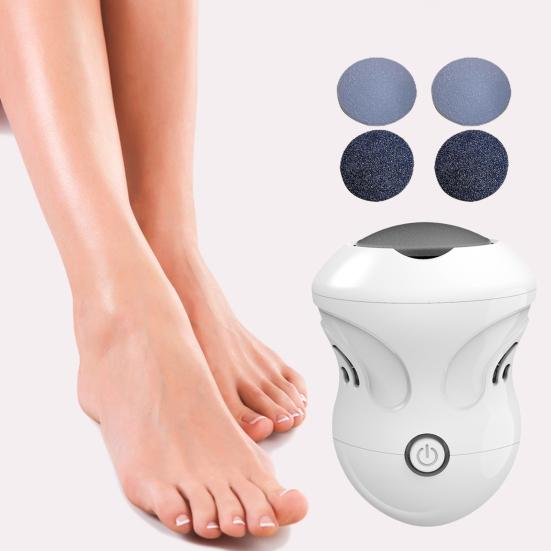 1 Set Foot File Removable Head Thick Callus Removal Dandruff Auto Absorption No Trace Strong Power Foot Grinder Foot Care