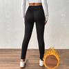 Women's Fleece-Lined Thermal Pants Women's Winter Outerwear High-Waisted, Butt-Lifting, Slimming Fleece-Lined, Thickened