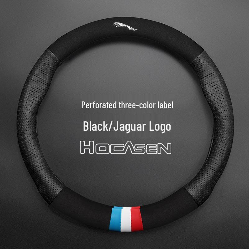 Semišový potah volantu Jaguar F-PACE/E-PACE - Ultratenký, celoroční