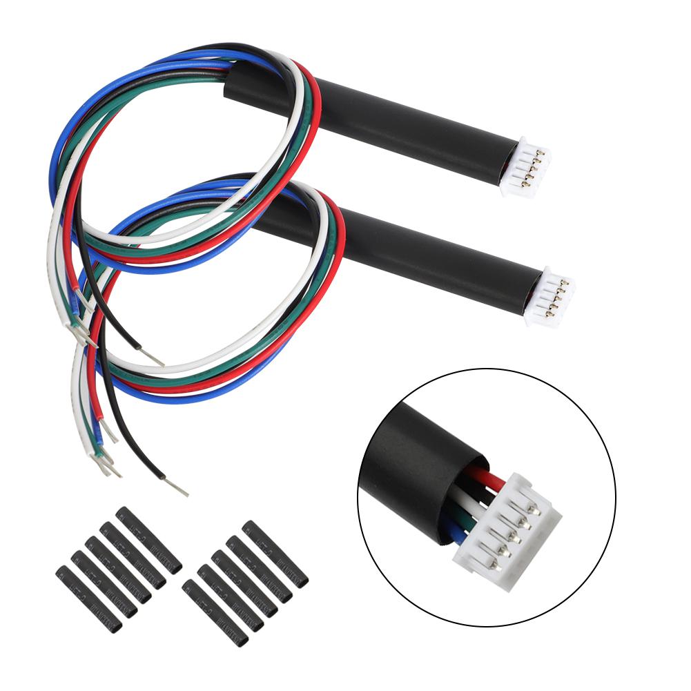 2 Set 5-wire Quick Connect adapters for Gibson control board pcb pickup wire connector plug As picture