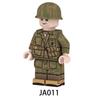 Minifigures JA009-014 Marine Corps, USMC Camouflage Military Soldier Building Blocks Toys for Kids
