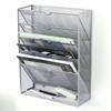 Homeglen Metal Mesh Wall-Mounted File Organizer
