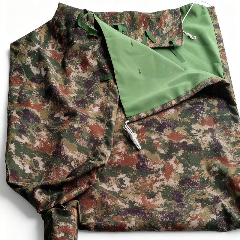 Heavy-Duty Camouflage Canvas Car Cover