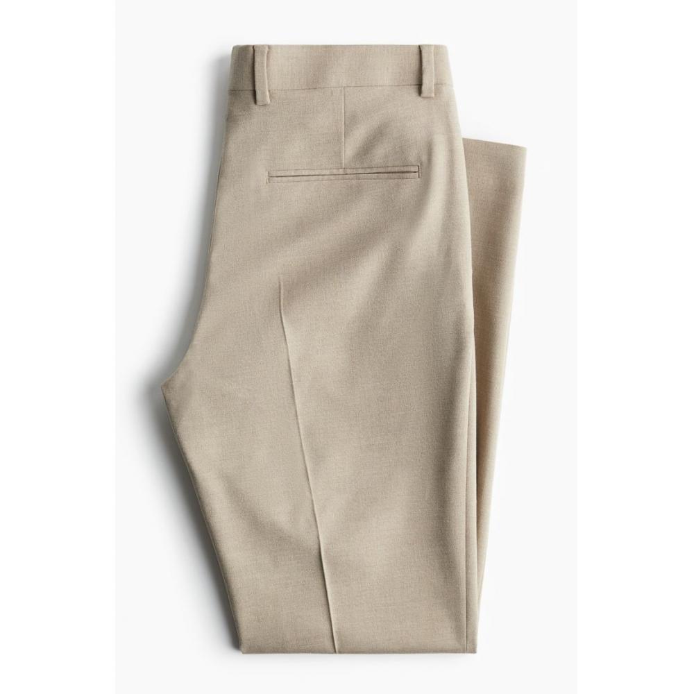 H M sliM Fit Suit Pants Beige