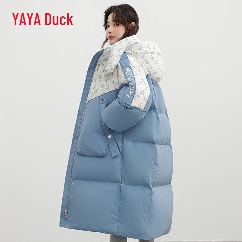 Yaya Women s Long Spliced Duck Down Parka S