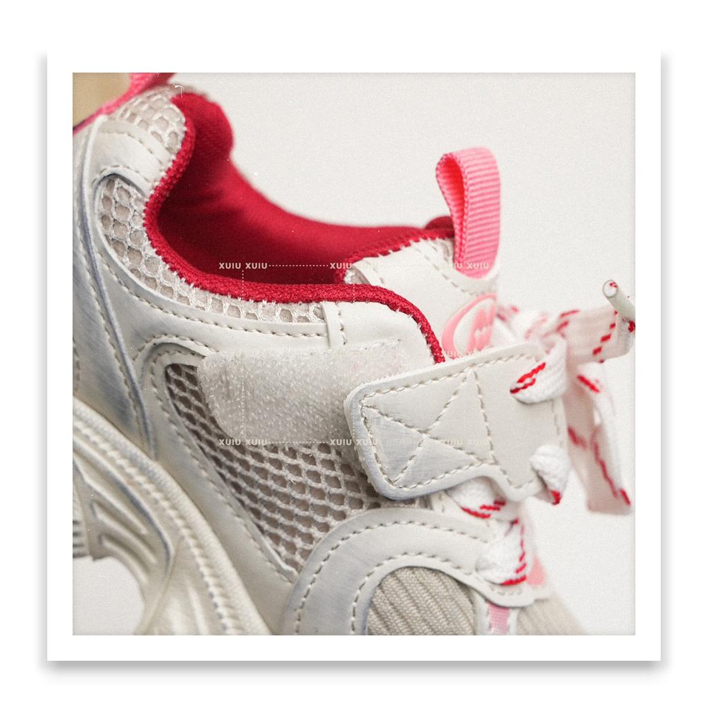 XSHX "Paris 6XL" retro avant-garde children's dad sports shoes spring and summer double net men and women [Wenzhou shoes]