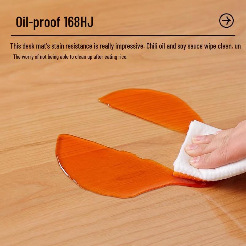 Zunwei Transparent PVC Table Protector Mat