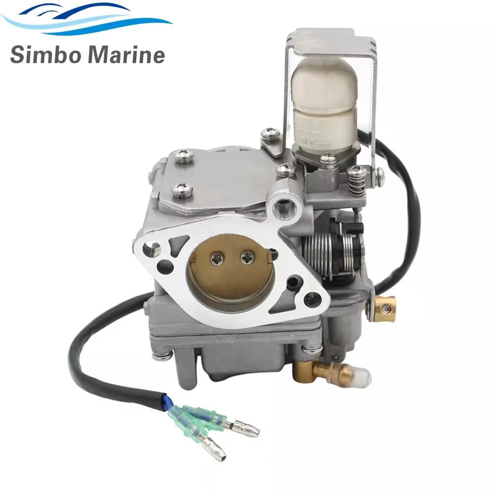 65W-14901 Carburetor For Yamaha 4-Stroke F20A F25A 20HP 25HP Outboard Motors 65W-14901-00 65W-14901-01 65W-14901-10 6AH-14301-00 серебряный