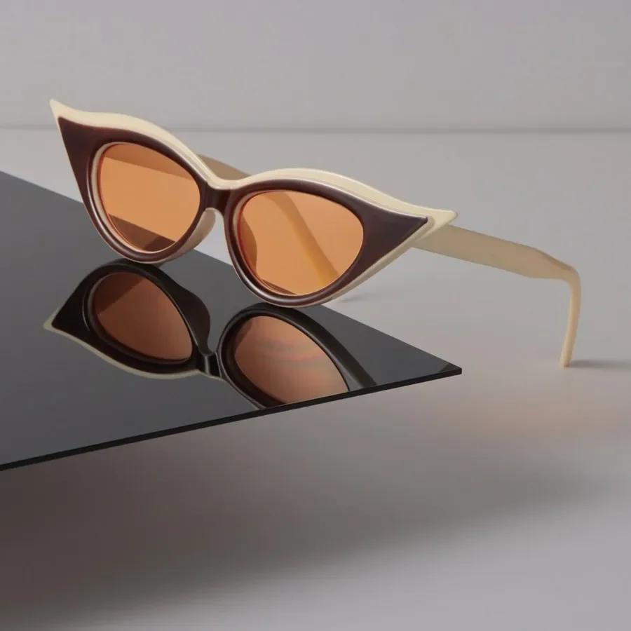 

Классические солнцезащитные очки «кошачий глаз» женские мужские ретро модные брендовые дизайнерские очки стильные повседневные женские мужские other