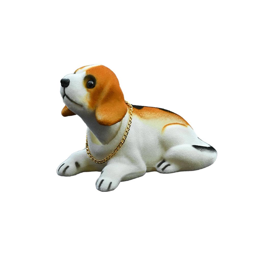 Cute Dog Decorations for Car Shaking Head Husky Bobble head Dog Car Ornaments Arrangement Separated Head & Body