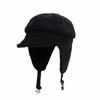 Plush Cold-Proof Ear-Covering Hat Fleece-Lined Thick Windproof Ski Hat Motorcycle Hat  Winter