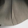 Maslan light duty style versatile vertical mid length A-line slim fit solid color skirt