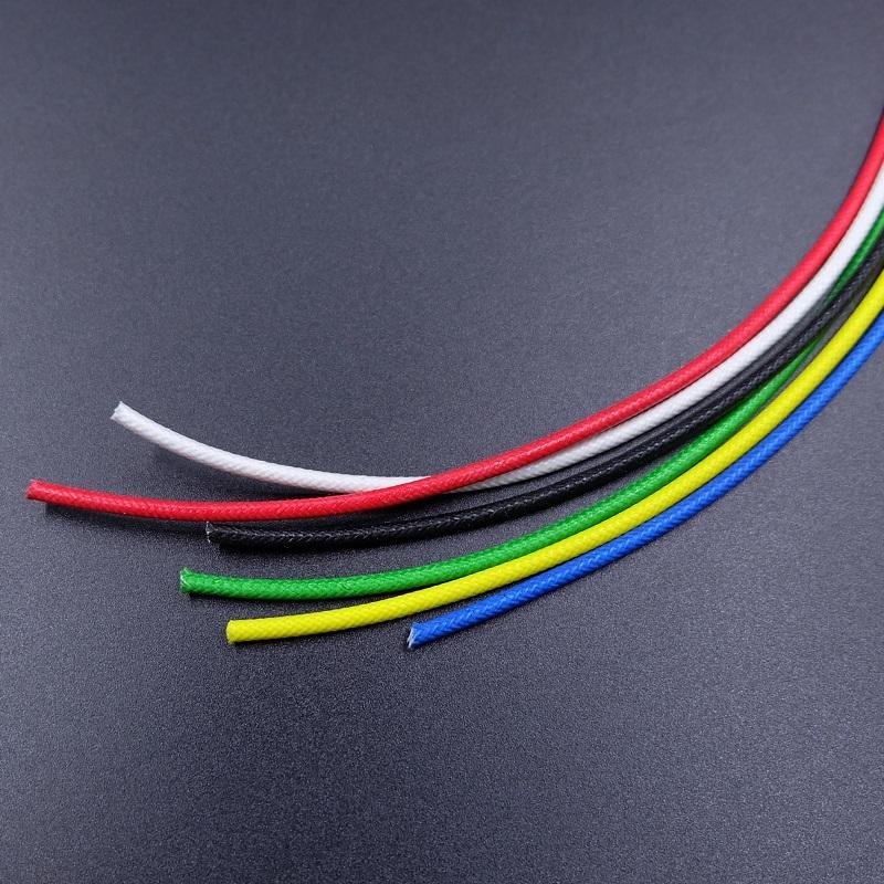 2M/5M High Temperature Resistant Silicone Wire 300°C Soft Copper Cable Fiberglass Braided Insulated Warm Floor Heat Element Line