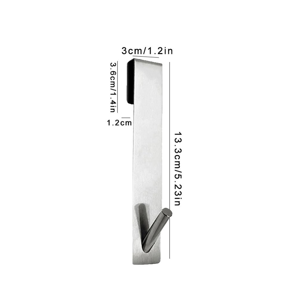 

Самоклеящиеся крючки для стеклянной двери, крючки для халата, вешалка для полотенец, органайзер для хранения, крючок для душа Silver-S