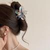 Floral Hair Clip High Ponytails Claw for Women and Girls Enhancing Your Look Fashionable Plastic Hair Accessory