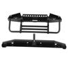 Metal Front Rear Bumper with LED Lights for Traxxax Trx 4 for SCX10II 90046 1 10 RC Car