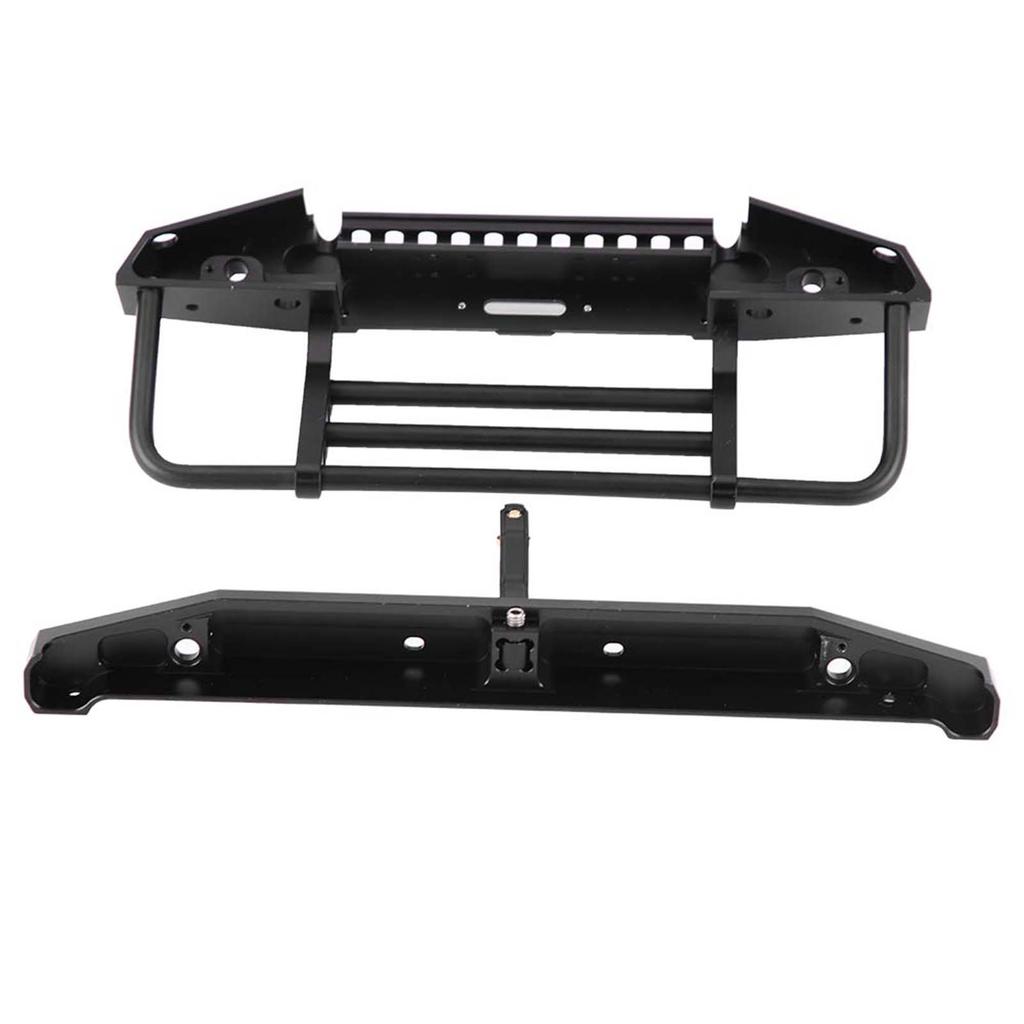 Metal Front Rear Bumper with LED Lights for Traxxax Trx 4 for SCX10II 90046 1 10 RC Car