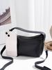 New Minimalist and Trendy Hand-held Single Shoulder Small Square Bag Suitable for Daily Commuting and Friend Gatherings
