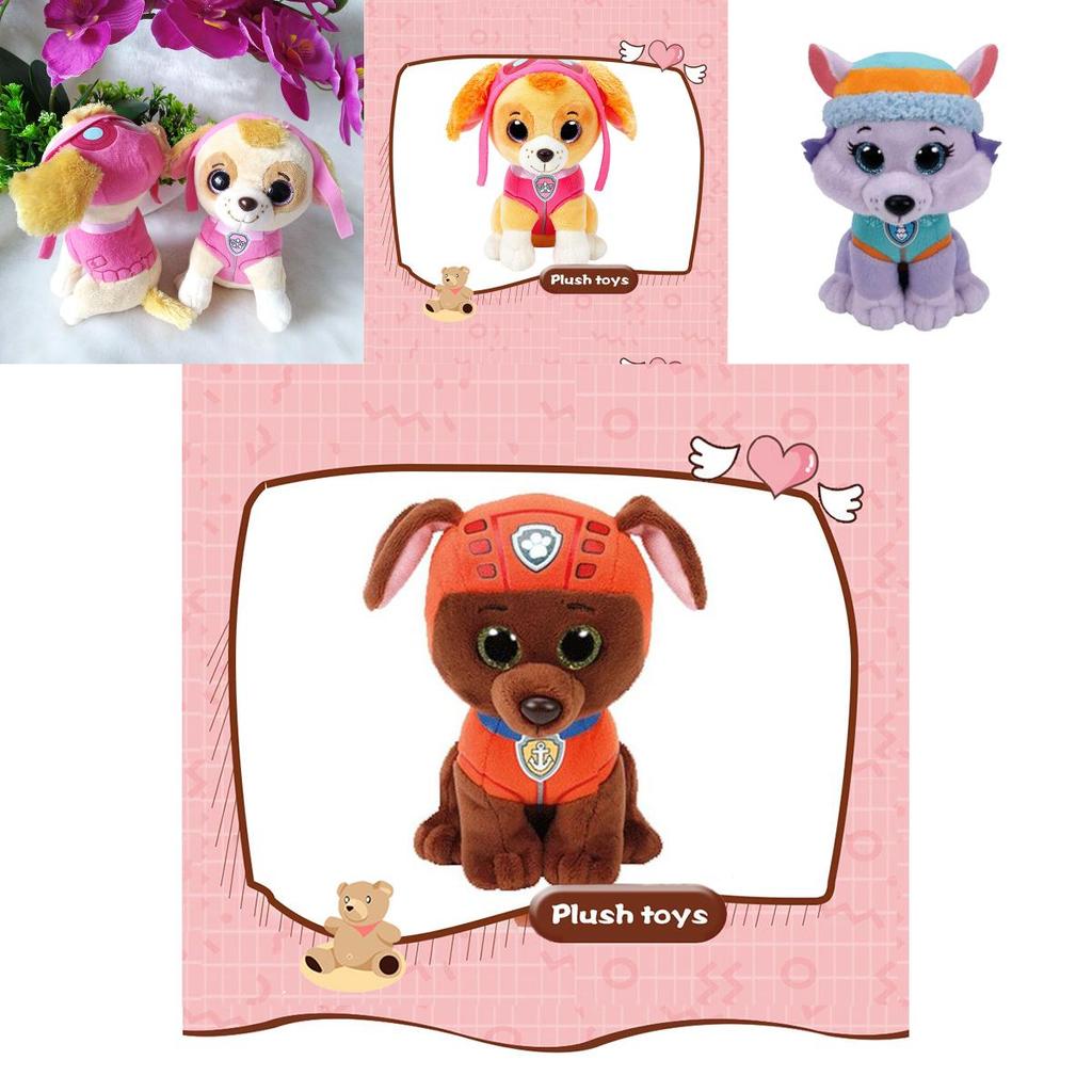 Adorable Paw Patrol Dog Plush Toy Featuring Beloved Characters Marshall Rubble Chase Rocky