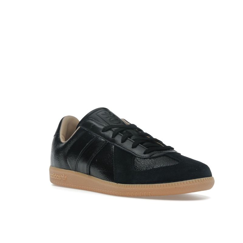adidas Originals BW Army Lux 'Black Gum' Unisex Low Top Casual Leather Sneakers JH7835