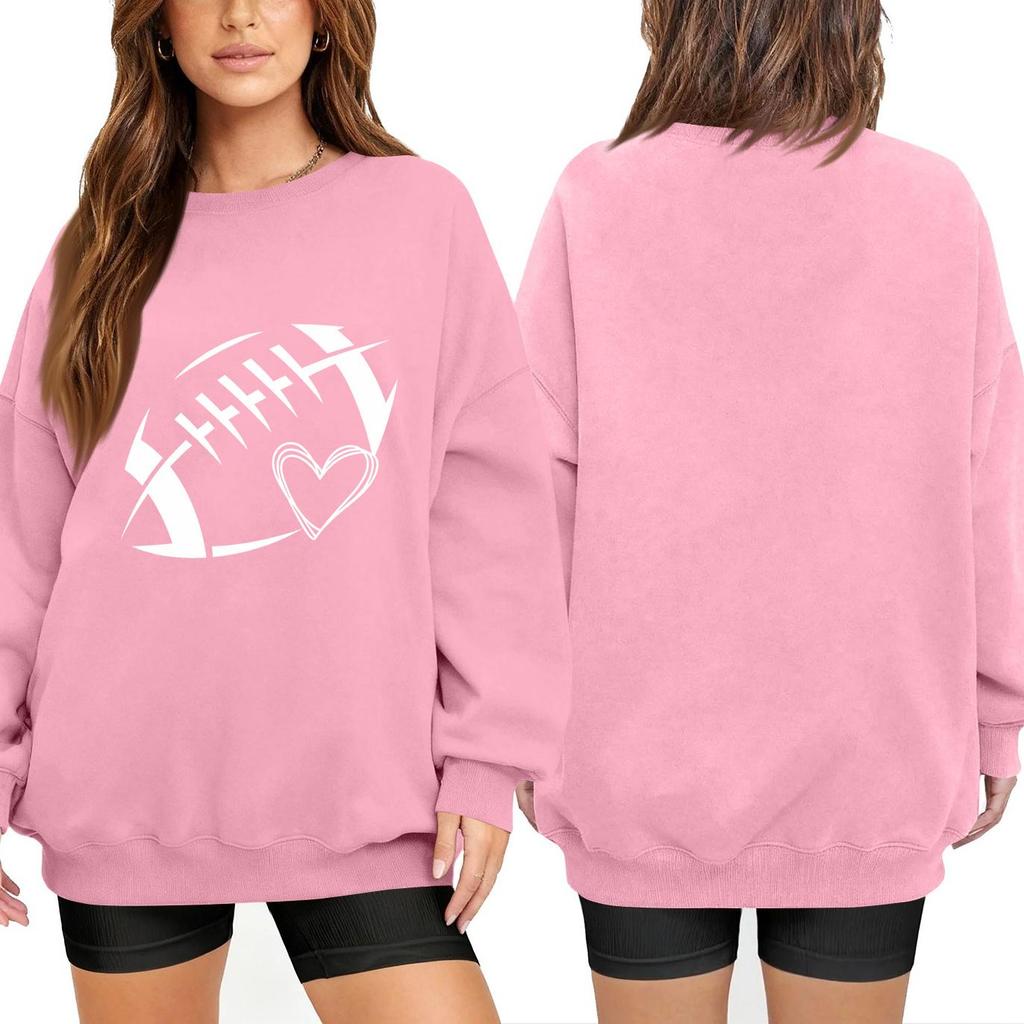 Unisex Lightweight Long Sleeve Neck Pullover Sweatshirt with Stylish Print
