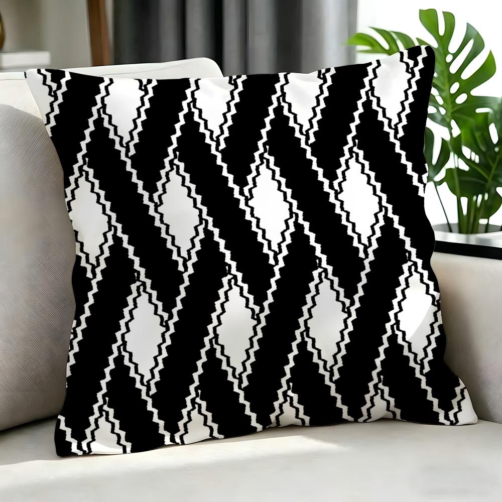 Art MMosaic Patterned Cushion Cover Cushion Cover Set Pcs x x x Pillowcase Decorative Sofa Home Decor