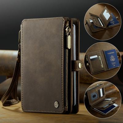 Neue universelle multifunktionale Reisepasstasche Foto-Kartenclip-Geldbörse Magnetische Mini-Karten-Clutch-Tasche RFID-Reißverschlusstasche