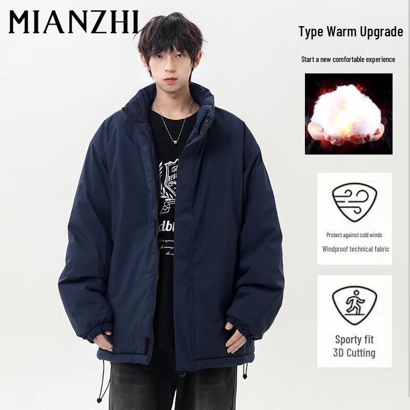 

Men s Stand-Collar Puffer Jacket 5XL