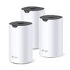TP-Link Mesh Wi-Fi System, Wireless LAN AC1900 1300+600Mbps WiFi Router, Dual Band Repeater, Deco S7/A, 3 Units, White