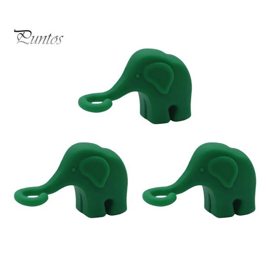 3/6 st Växtstöd Elefant Växtförökning Kompis Växtsticklinghållare Växtstöd Elefantkompis för Örter Blommor Stjälkar Knoppar Skott