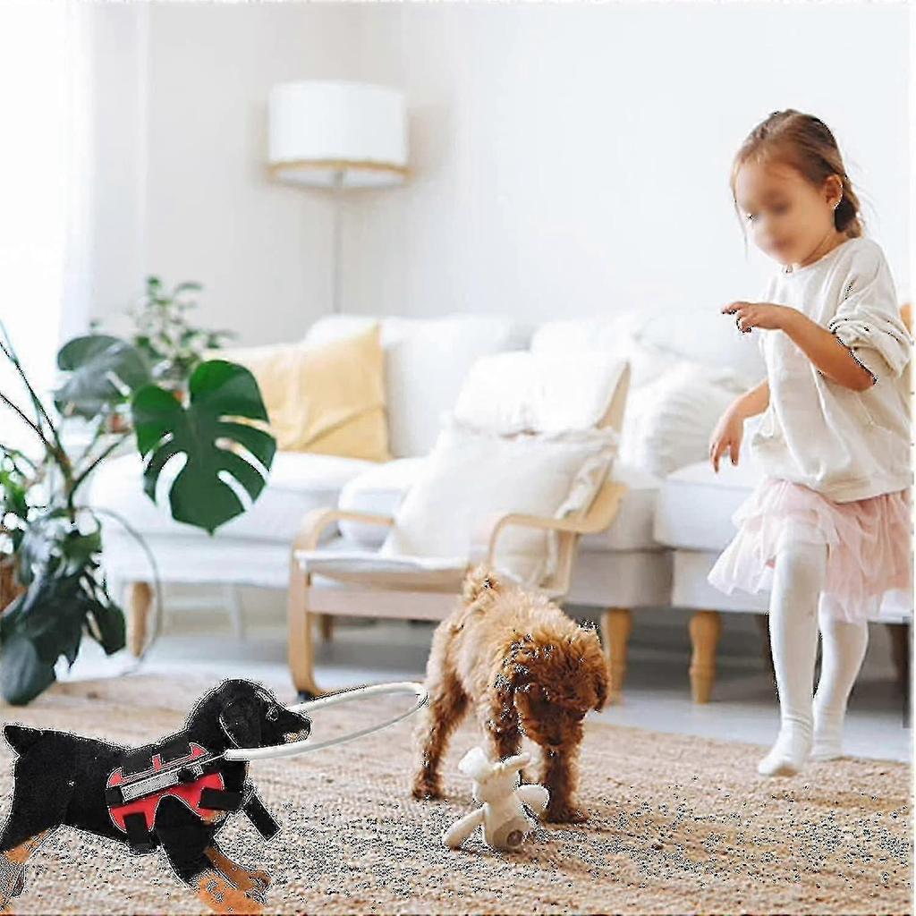 Blind Dog Harness with Anti-Collision Halo - Low Vision Pet Safety Device