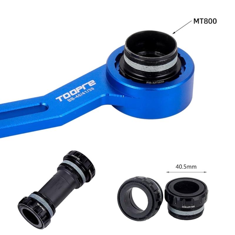 39mm/41mm/44mm/46mm/49mm 6 In 1 Bicycle BB-Wrench Hollow Central Axle-Wrench DUB Crankset Installation Removal Tool