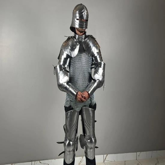 Gothic Armor Suit Medieval Knight German Full Suit of Armor 14Th Century Larp Cosplay Décor Armor Suit Best Gift