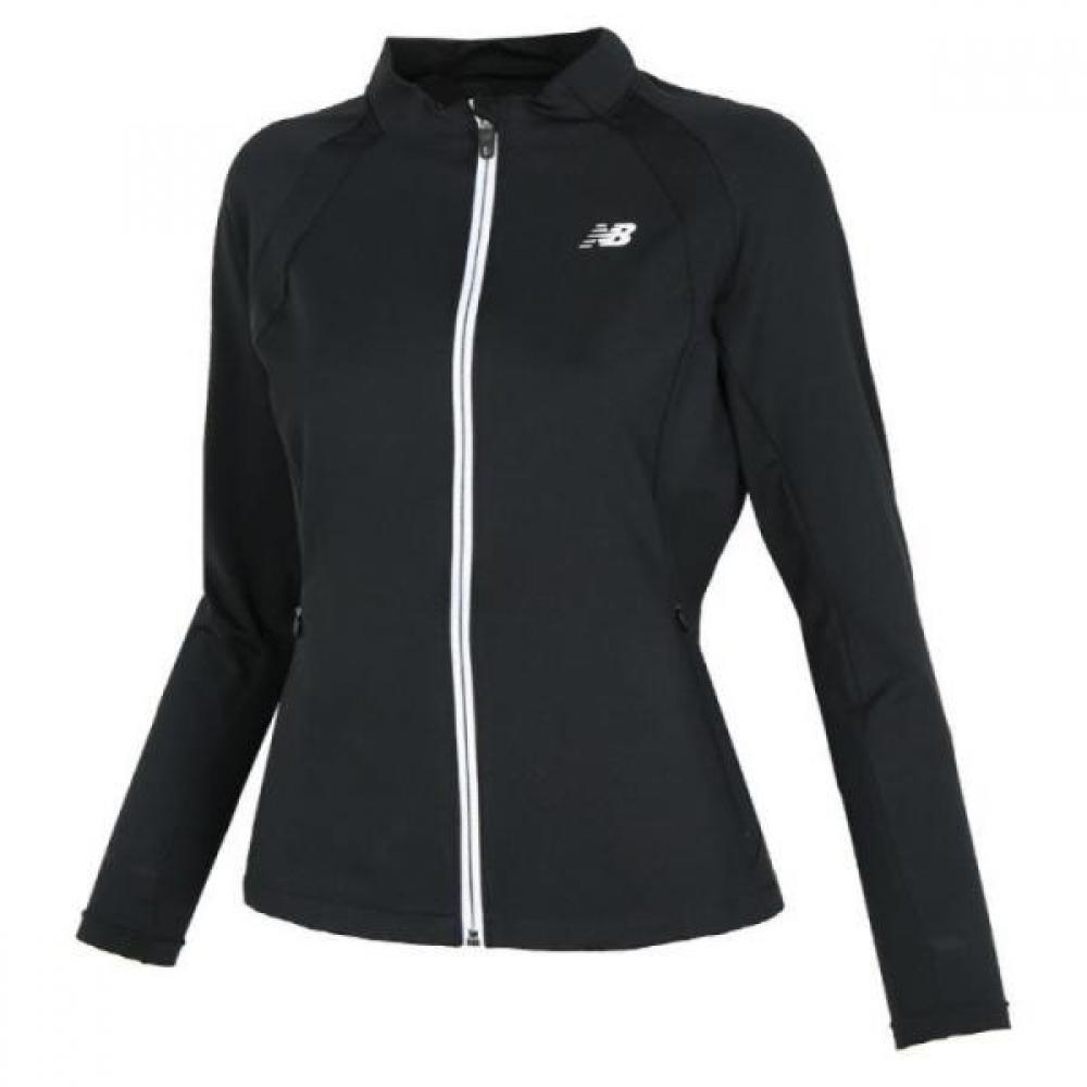 

New Balance Awj01301 куртка на молнии со стойкой, всесезонная black (85)