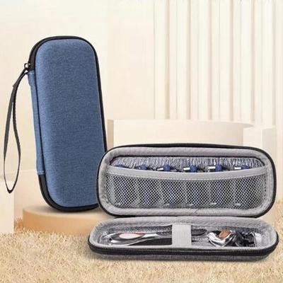 Lightweight Retro Razor Storage Box Travel Compact Earphone Razor Carrying Case for Men